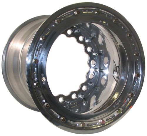 Keizer aluminum wheel,wide 5,15x14&#034;,5&#034;,beadlock,late model,rocket,masterbilt,grt