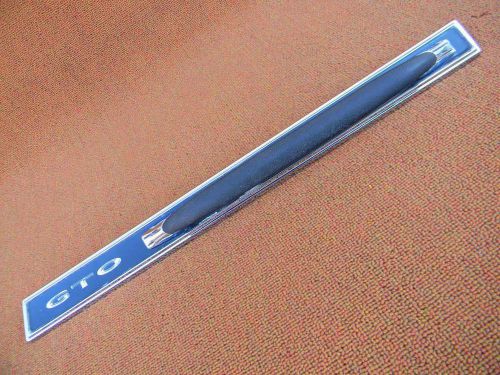 66 gto 1966 pontiac nice complete factory original dash board grab bar