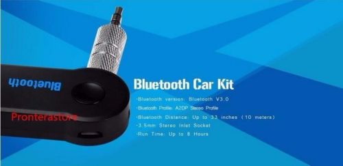 Universal portable wireless easy car bluetooth 3.5mm aux audio receiver adapter