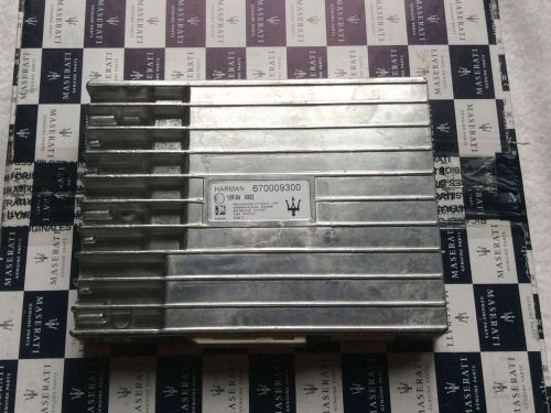 Maserati quattroporte amplifier 670009300 harman 2520958