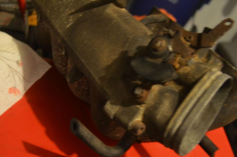 80's rabbit air intake manifold with throttle body