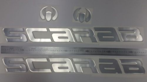 Scarab boat emblem stickers 25&#034; - 65 cm