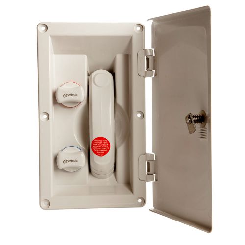 Whale marine rt2658 whale swim &#039;n&#039; rinse transom shower hot and cold mixer