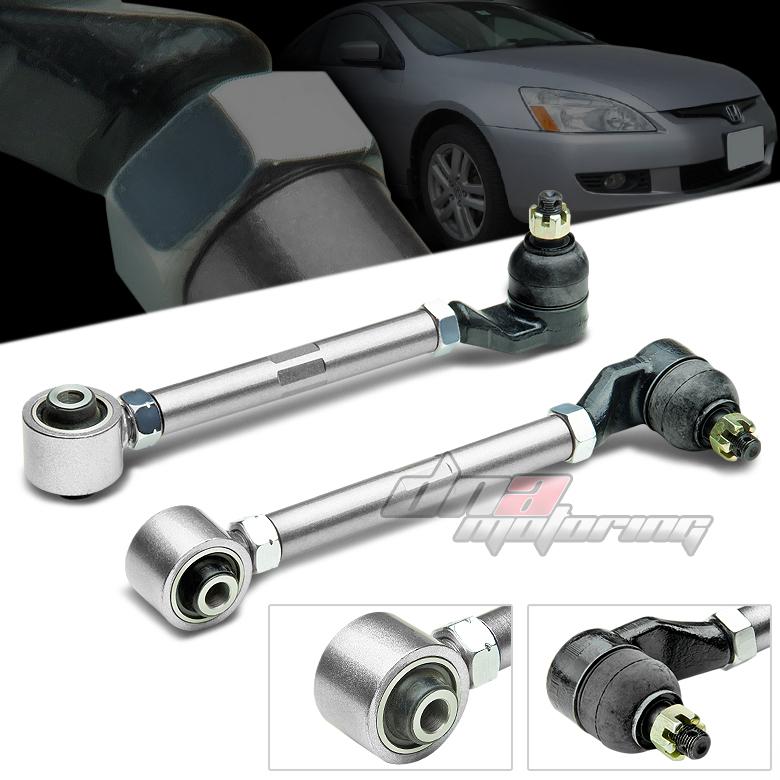 03-07 accord cl cm/tsx silver adjustable rear camber control suspension kit/arm