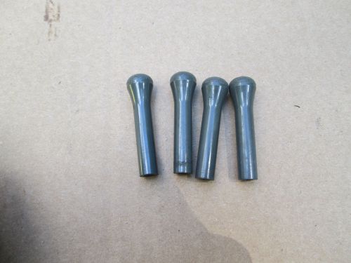 Volvo 240 740 940 set of 4 door lock knobs dark grey  grey
