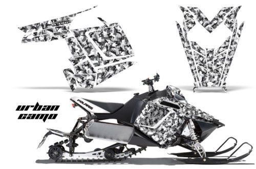 Polaris 2011 rush pro-rmk graphic kit sled morning wood