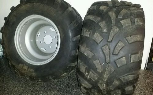 Polaris atv rear wheels tires scrambler 400 500 2x4 4x4 trail boss trail blazer