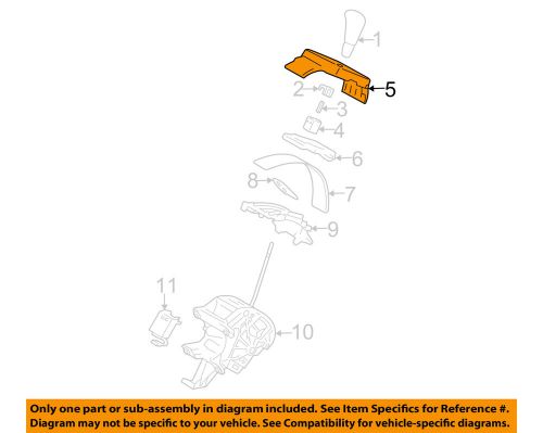 Lexus toyota oem 04-06 rx330 shifter housing-shift indicator 3590748040