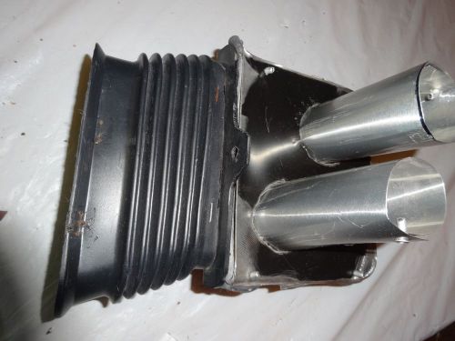 69 70 mustang modified heater defrost vent duct plenum tube for aftermarket ac