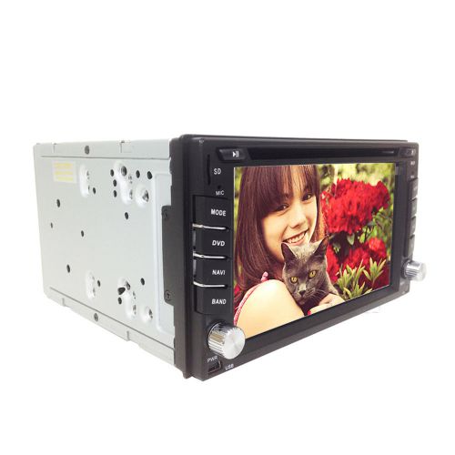 Rungrace 2 din universal 6.2" tft screen car dvd player with bluetooth rds radio