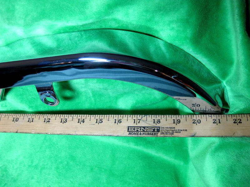 Buy 1999 Harley Davidson Softail Custom FXSTC Chrome Upper Belt Guard