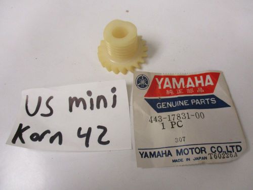 Nos yamaha 1974-1975 dt175 drive gear 443-17831-00-00