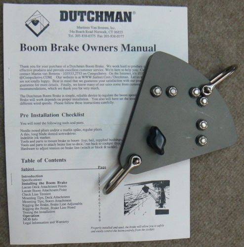 Dutchman soft vang boom break for 20 to 30 ft boats # bb250b