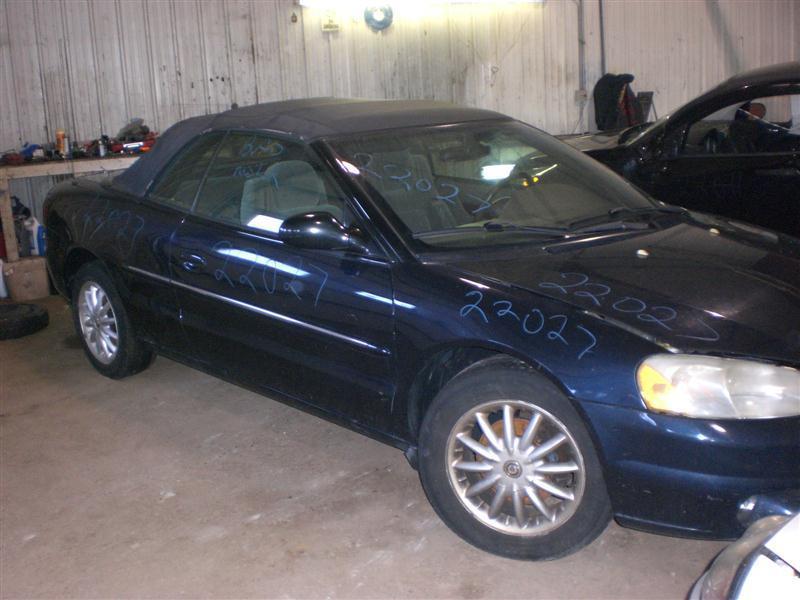 01 02 03 SEBRING THROTTLE BODY THROTTLE VALVE ASSM CONV SDN 2.7L AT, US $60.00, image 2