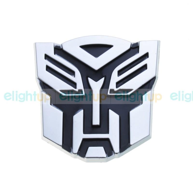 Front & rear vehicle transformers autobot sticker decoration emblem decor 
