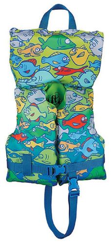 Full throttle fishes infant baby life jacket vest under 50 lb. capacity