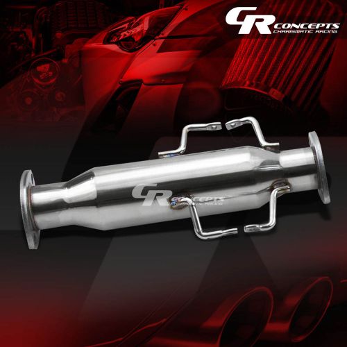 For 95-99 mit eclipse/talon 2g na high flow downpipe/exhaust converter piping