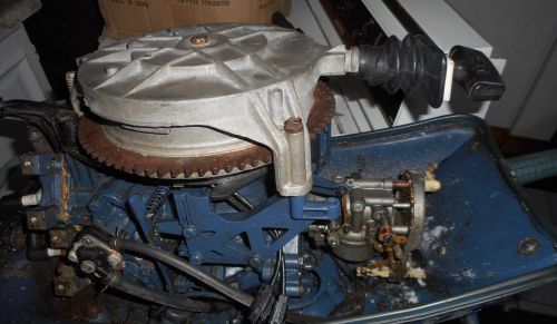 Vintage 18hp evinrude / johnson carb  serial # 18003ec 65358 1970 model