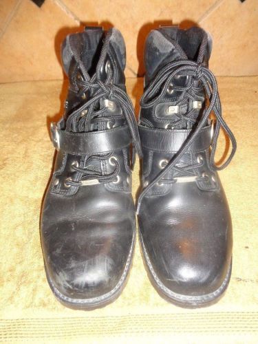 Tour master nomad leather motorcycle boots sz 12