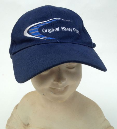 Original bmw parts - log hat, "parts &amp; service"navy blue, one size free shipping
