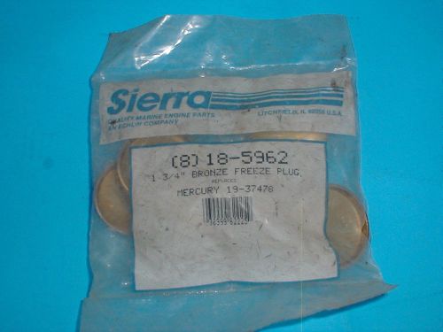 Sierra freeze plugs 1 3/4", 8 18-5962-8   19-37478