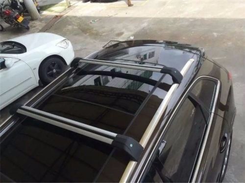 Roof rack for audi q7 2006-2015 baggage luggage rail cross bar aluminum