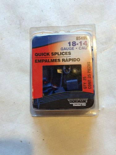 18-14 gauge quick splice terminal, blue dorman 85495