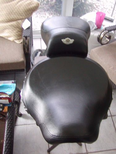 2003 harley davidson 100th anniversary heritage softail seat and pillion