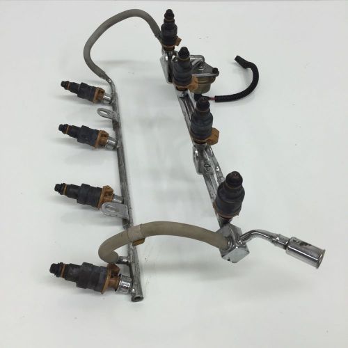 1987-1993 oem mustang 5.0 fuel rail injectors regulator line efi 89 90 91  k281
