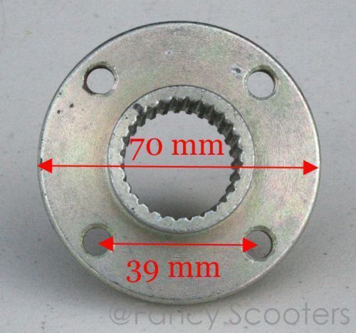 28 splines, 4hole atv rear axle disc rotor/sprocket seat for tpatv516