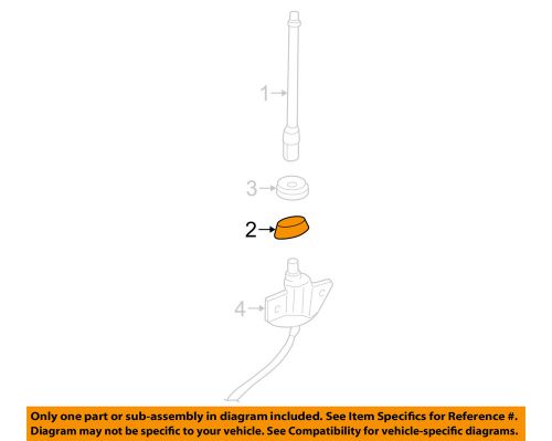 Gm oem antenna-bezel 15607056