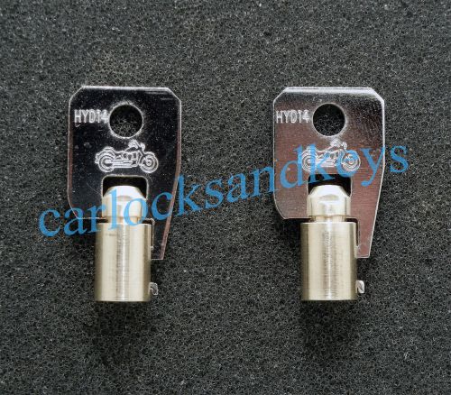 Harley davidson tubular barrel round key blanks hyd14 -cutting service available