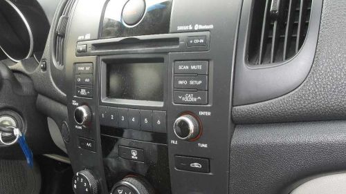 10 - 13 kia forte radio stereo cd audio equipment 46543