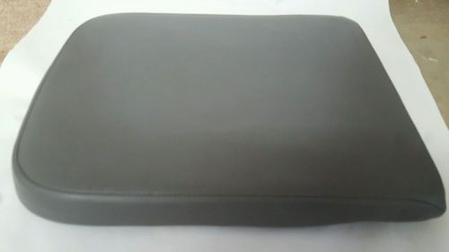 02-08 03 04 05 06 07 dodge ram center console jumpseat lid armrest grey leather
