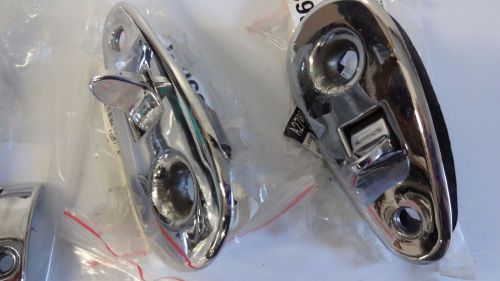 1963 1965 1967 corvette convertible latches, mirror bracket, misc. used hardware