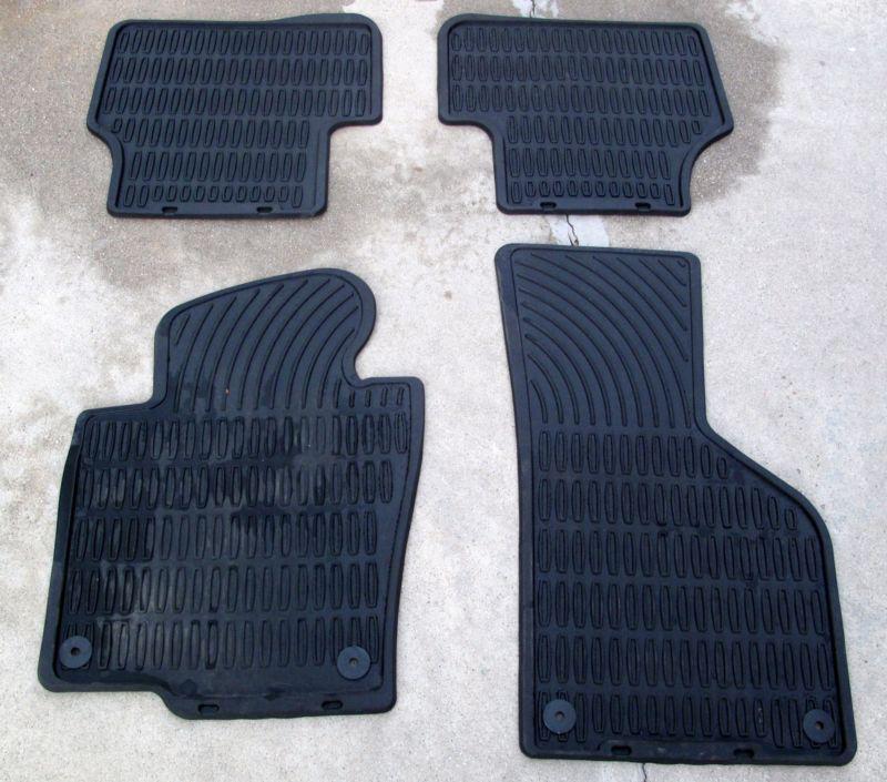 Buy 2009 2010 2011 VW VOLKSWAGEN CC PASSAT RUBBER FLOOR MATS / BLACK