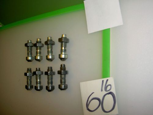 For vw bug, bus, &amp; sand rail, valve adjusting studs 'elephant feet'  ( 8 )