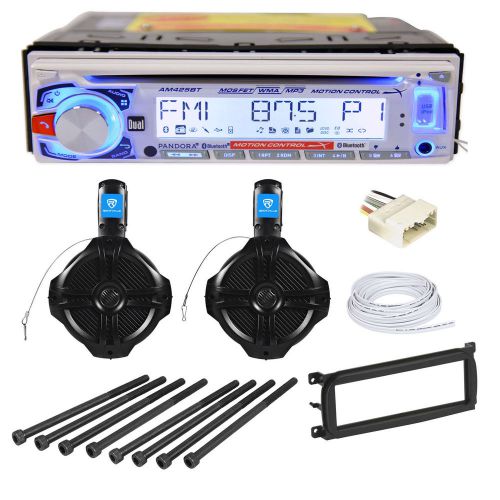 Buy Jeep Wrangler 0306 Waterproof Rollbar Speakers+CD Player/Radio