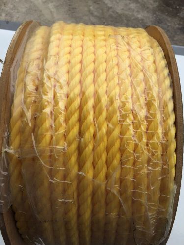Twisted poly py230 1/2" x 300' rope
