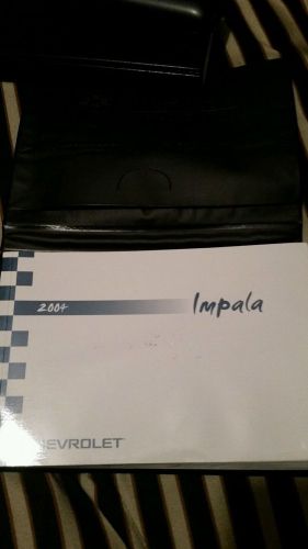 2004 chevy impala owners manual