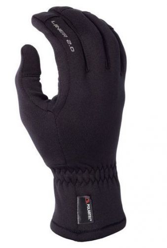 Klim glove liner 2.0 large black lg 3221-000-140-000