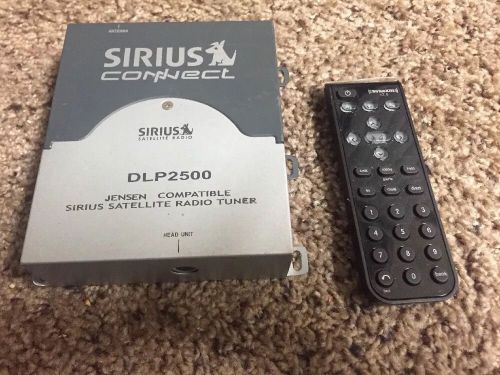 Jensen dlp2500 sirius satellite radio connect tuner with remote . never used !