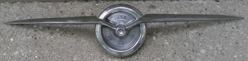 1956 buick roadmaster trunk emblem used trim original