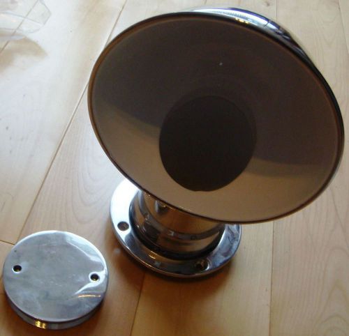 2- sailboat dorade cowl vents stainless 3" x 12" with deck plate * pair