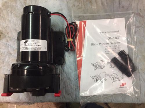 Johnson pumps mayfair 10-13252-107-bw 12volt 5.2 baitwell pump washdown