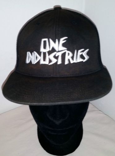 One industries "destroy" trucker baseball meshback hat motorcycle cap
