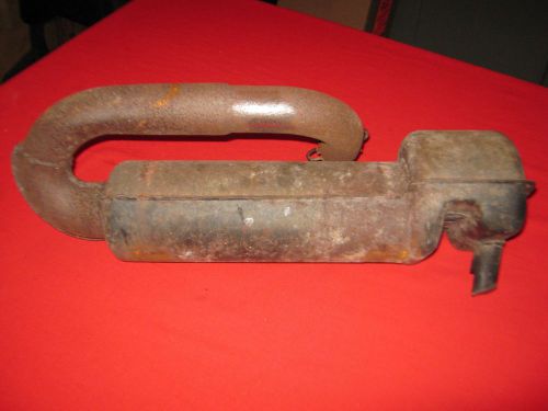 1986 86 85? yamaha bravo 250 br250 exhaust pipe muffler silencer