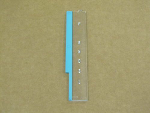 1970-81 firebird trans am gear indicator console lens