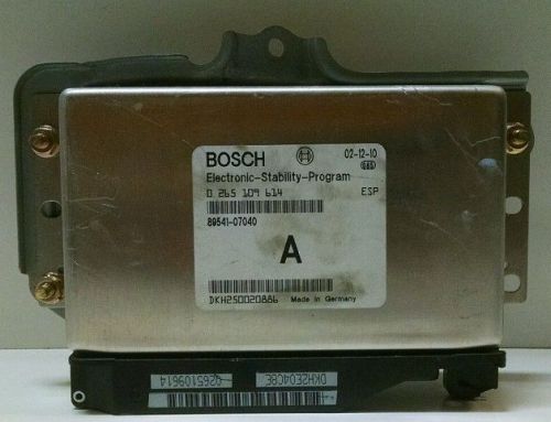 2003 toyota avalon xls 3.0l abs ecu ecm computer skid control module 89541-07040