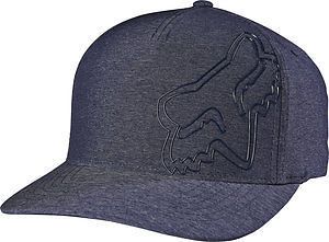 Fox racing torx mens flexfit hat indigo/blue